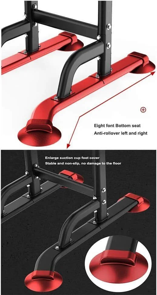 Adjustable Height Power Tower Dip Station I17025