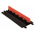 Black Orange 2-Channel Cable Protector Y223646