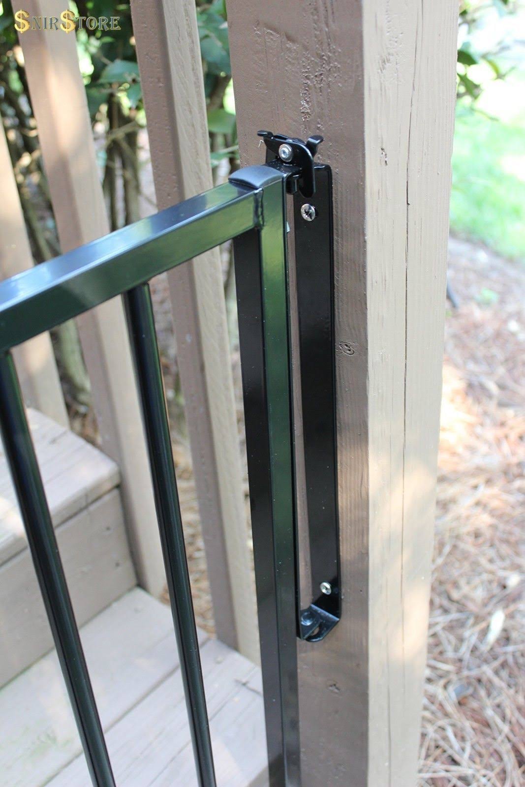 Black Stairway Safety Gate C918354