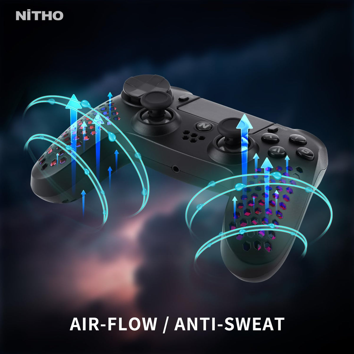 RGB Wireless Controller for PS4/PS5/PC/Android/iOS X9936