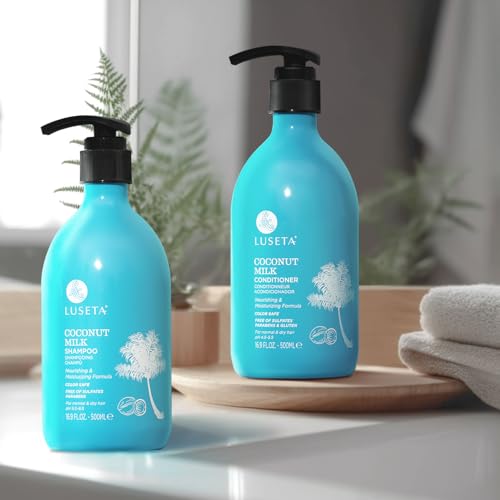 Manuka Honey Shampoo & Conditioner Set Hydrating Moisturizing Sulfate-Free 16.9oz*2 Y266