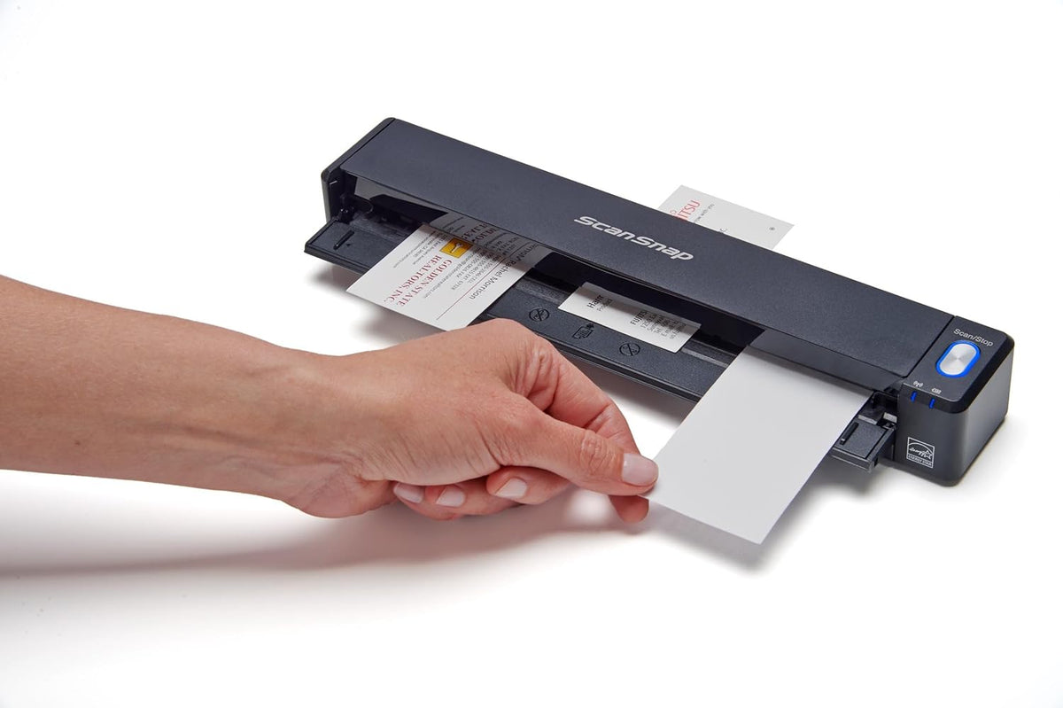 Black Wireless Mobile Portable Scanner J1368
