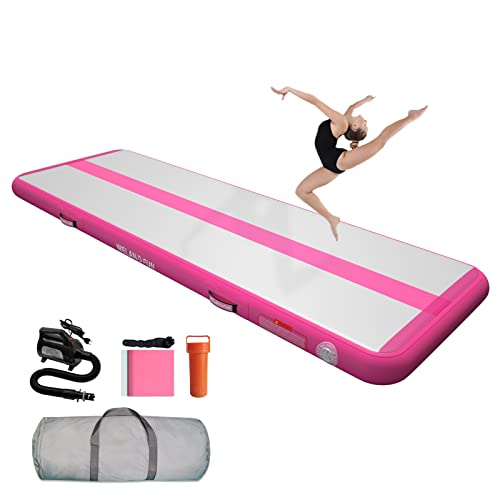 10ft/13ft/16ft/20ft Inflatable Gymnastics Tumbling Mat with Electric Air Pump B170144