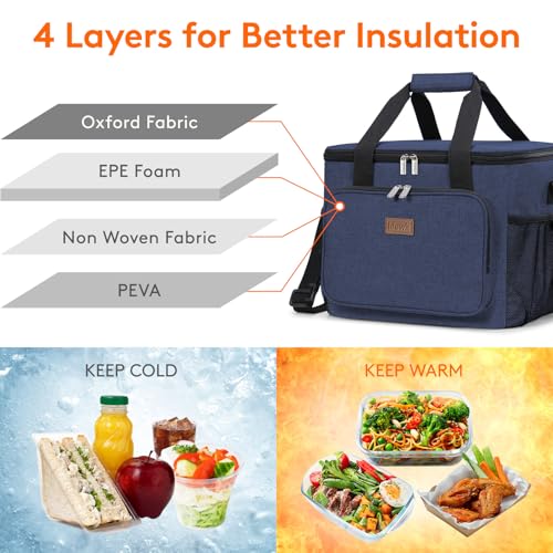 Black Insulated Lunch Bag G7057