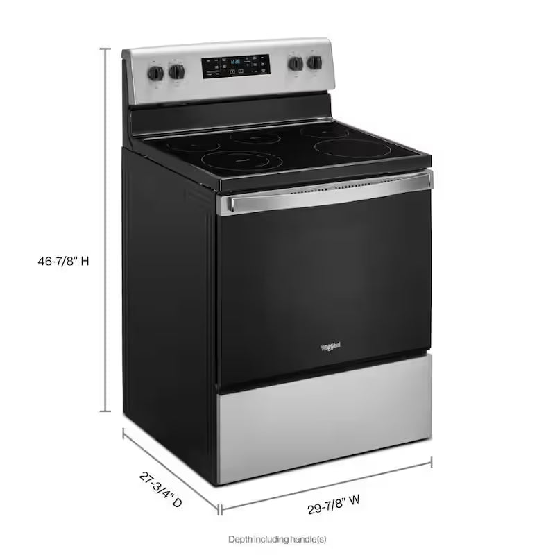 5.3 cu. ft. Electric Range with 5-Elements in Stainless Steel N157160
