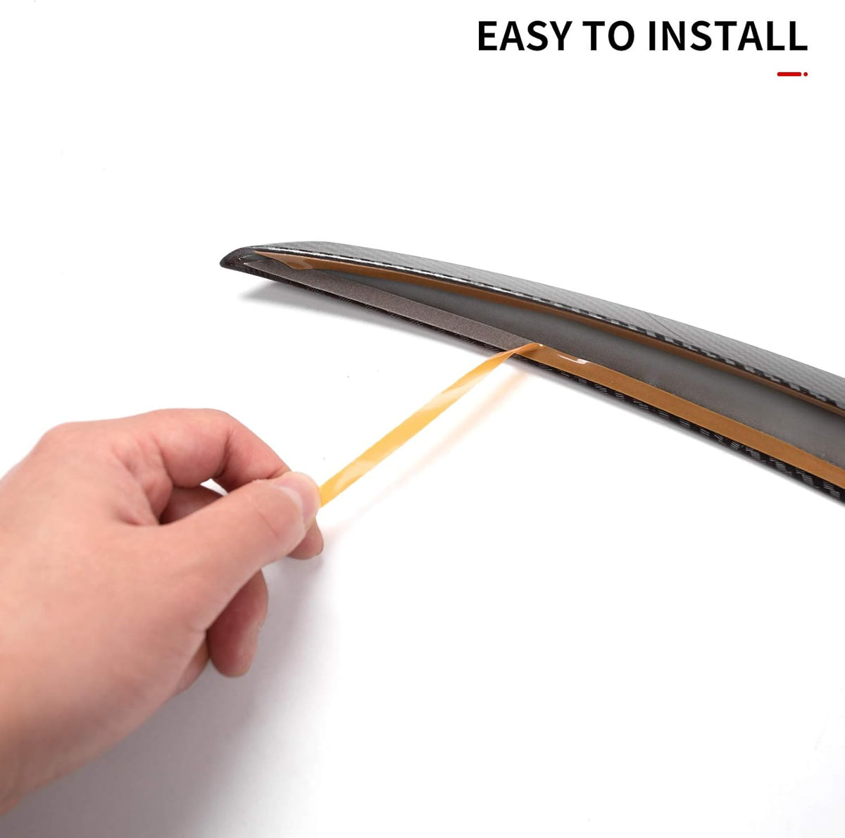 Glossy Carbon Fiber Spoiler Pack of 2 E1643