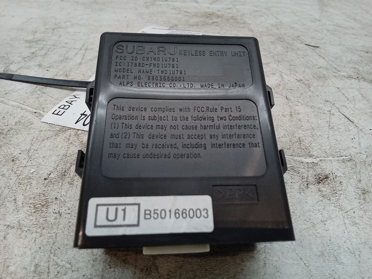 Pre-Owned Subaru Forester Suspension Control Module E658945
