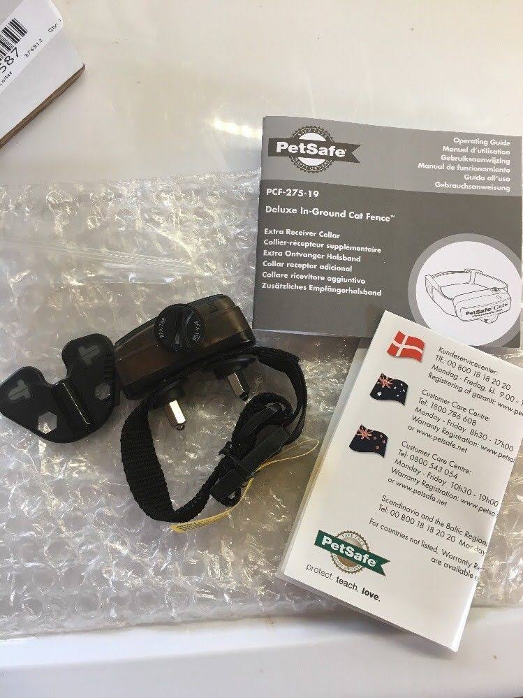 Extra Receiver Collar for In-Ground Cat Fence K820245
