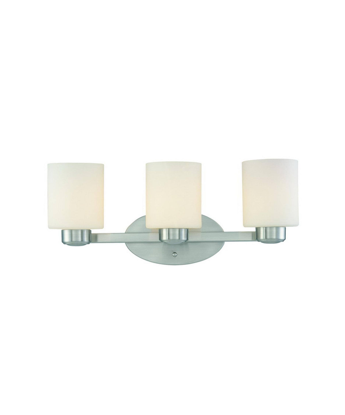 3 Light Bath Satin Nickel B107304
