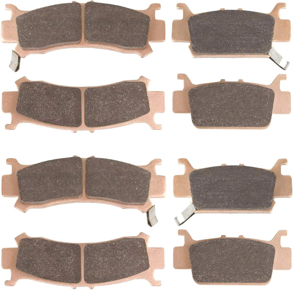 Front and Rear Brake Pads Pack of 2 W67190