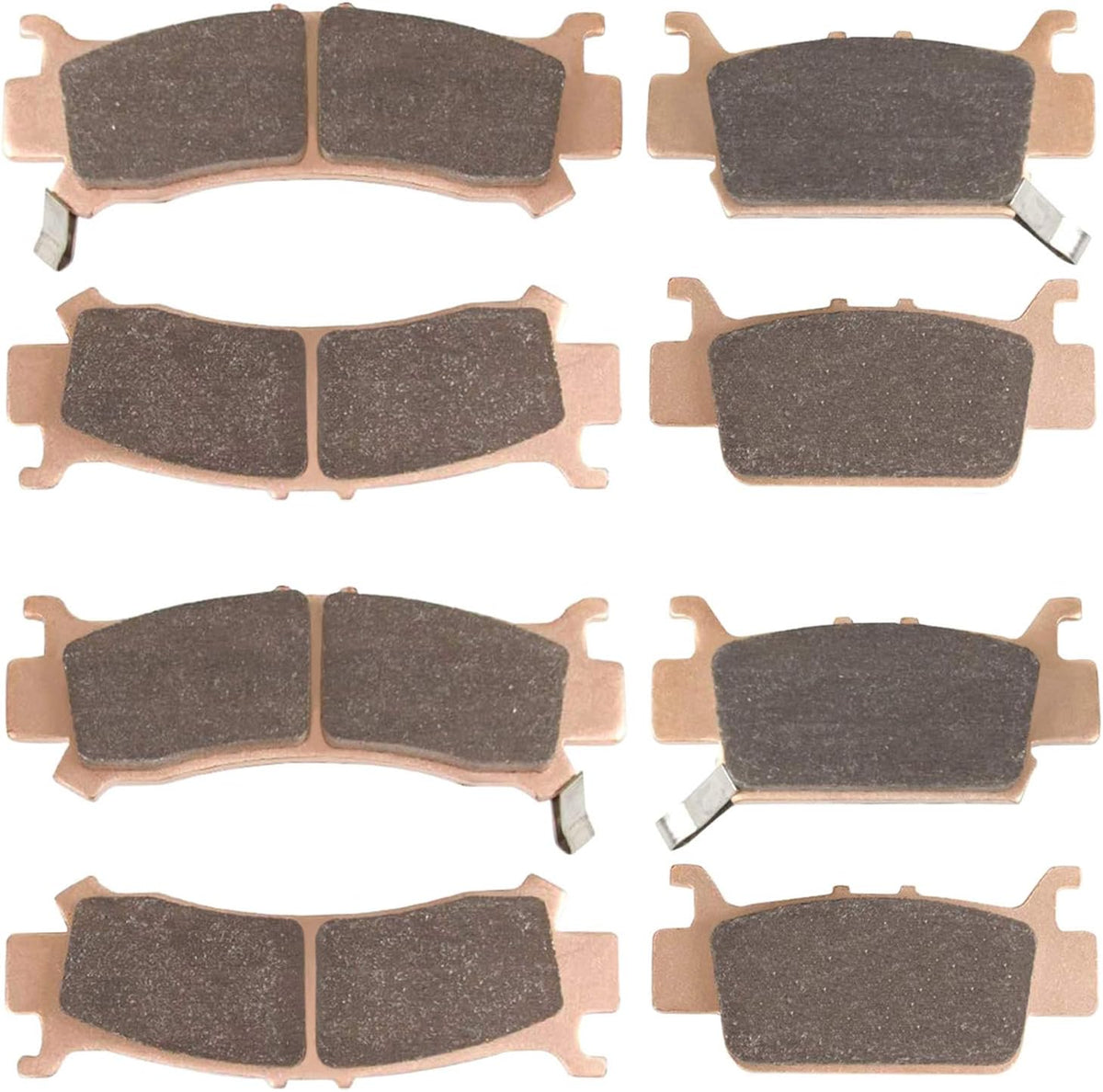 Front and Rear Brake Pads Pack of 2 W67190