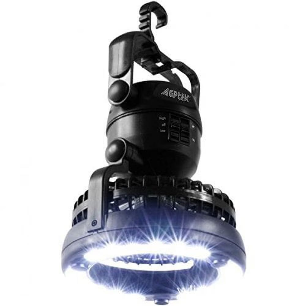 2-in-1 18 LED Camping Light Flashlight and Ceiling Fan G40167