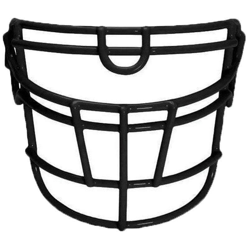 Black Carbon Steel Football Facemask Z842