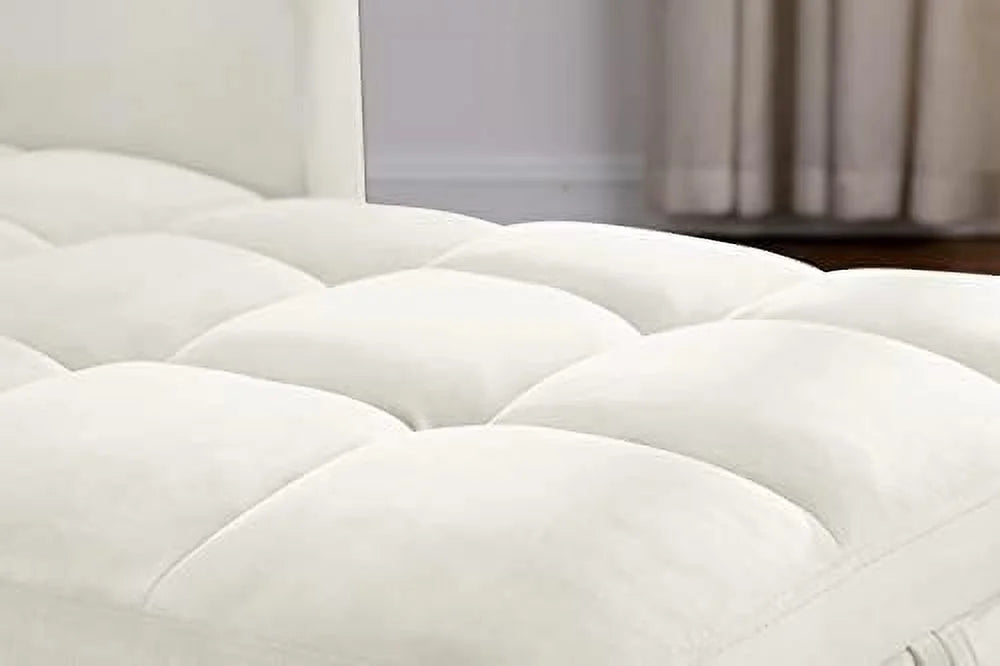 Convertible Chair Sleeper Velvet Adjustable Single Sofa Bed with Lumbar B7135