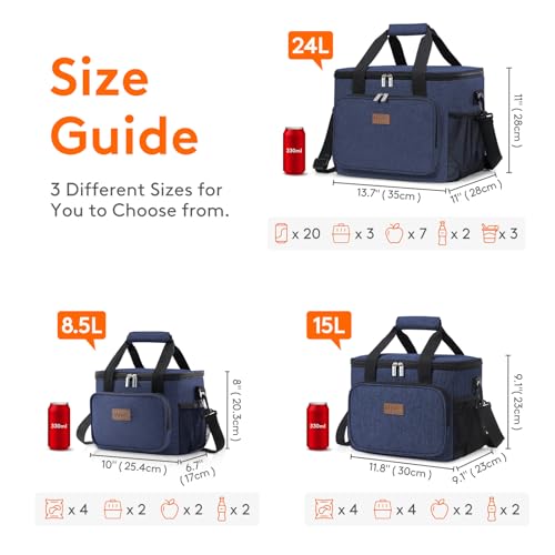 Black Insulated Lunch Bag G7057