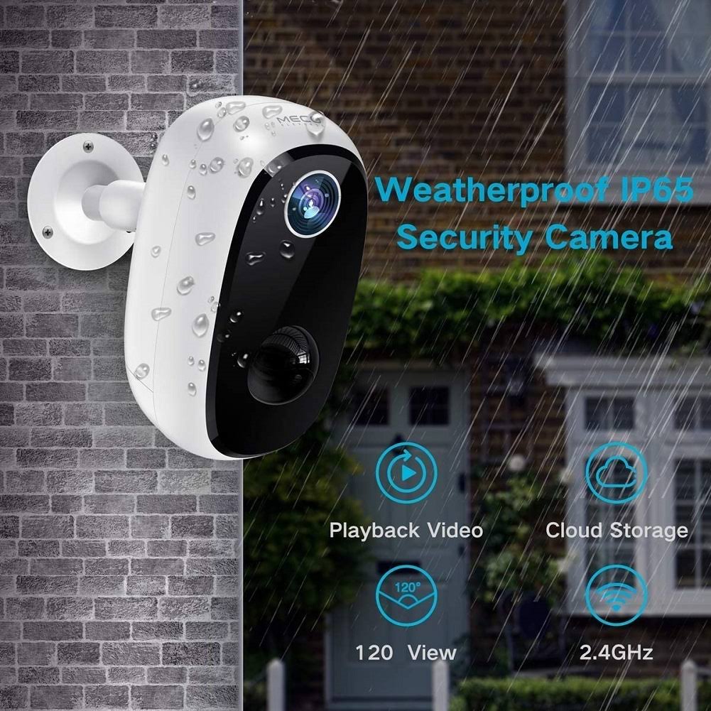 4MP Outdoor WiFi Bullet Security Camera V72335