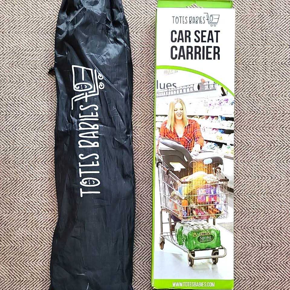 Black Car Seat Carrier P482512