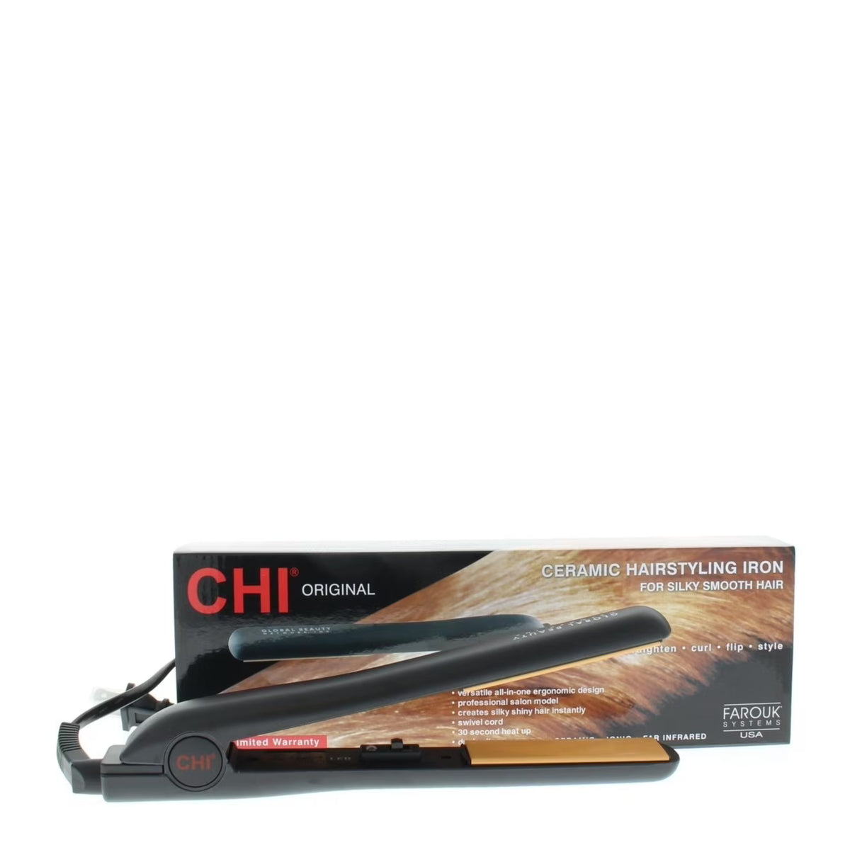 Black Ceramic Hairstyling Iron D788852