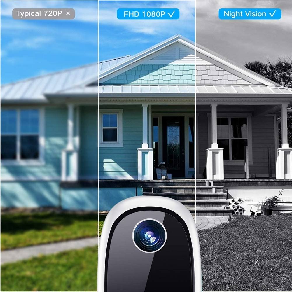 4MP Outdoor WiFi Bullet Security Camera V72335