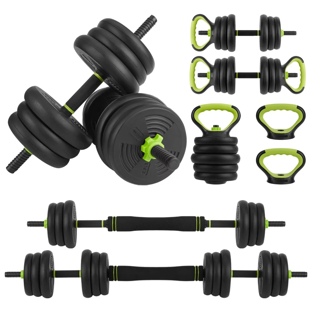 4-in-1 Adjustable Dumbbells Set 50lbs G8379