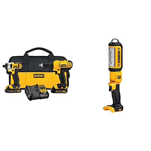 20V Max Cordless Drill Combo Kit, 2-Tool with 1.5 Ah Li-Ion Compact Battery B943478