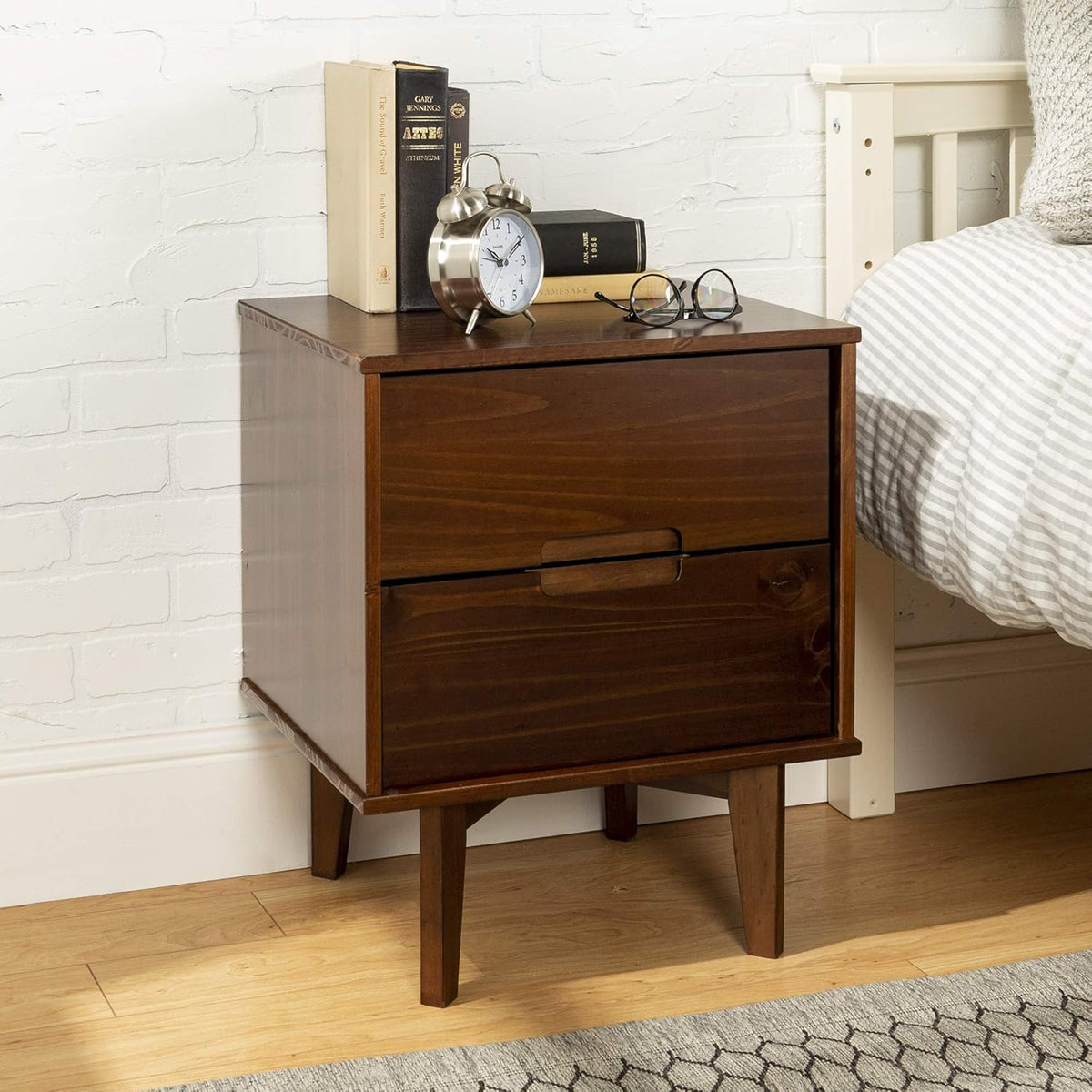 3 Drawer Mid Century Modern Wood Dresser R6860