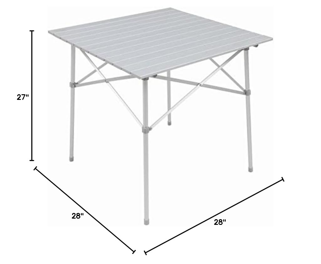 Aluminum Roll-Top Camp Table R96631