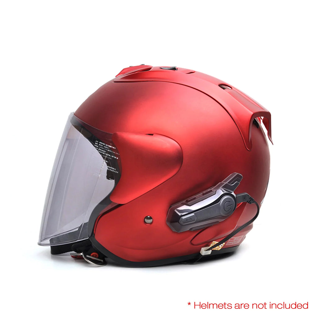 Motorcycle Helmet BT Headset Waterproof Communication System Q24393