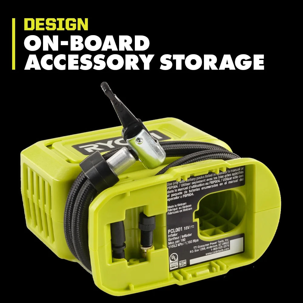 18V High Pressure Digital Inflator T4872