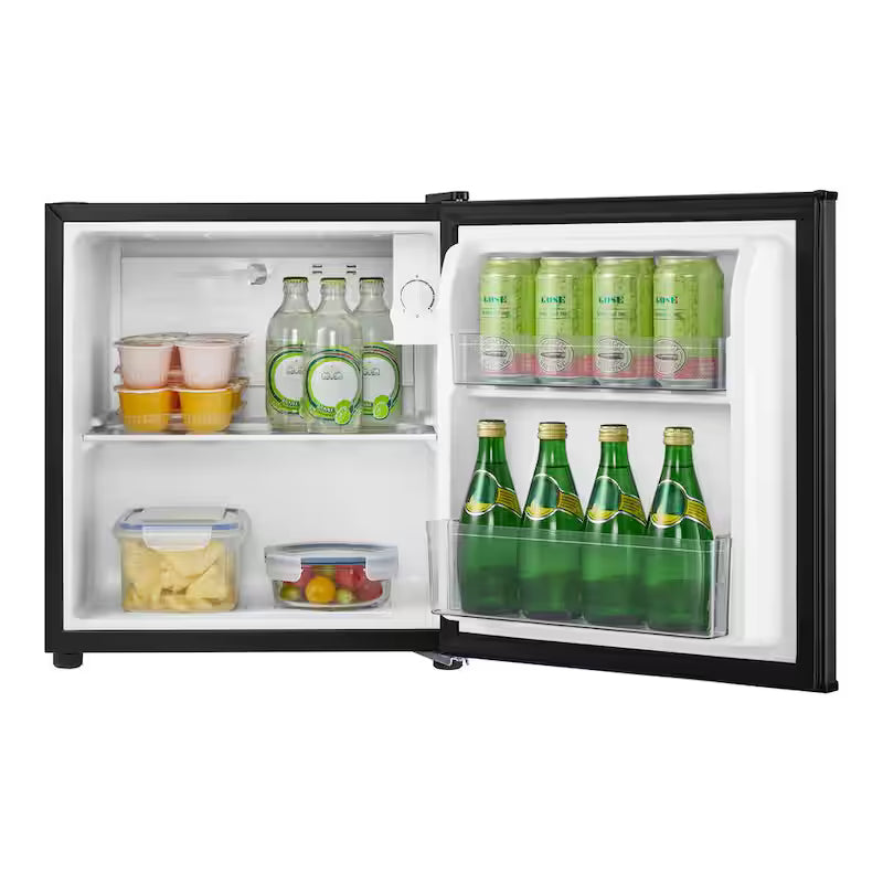 Black 1.7 cu. ft. Mini Refrigerator H4348