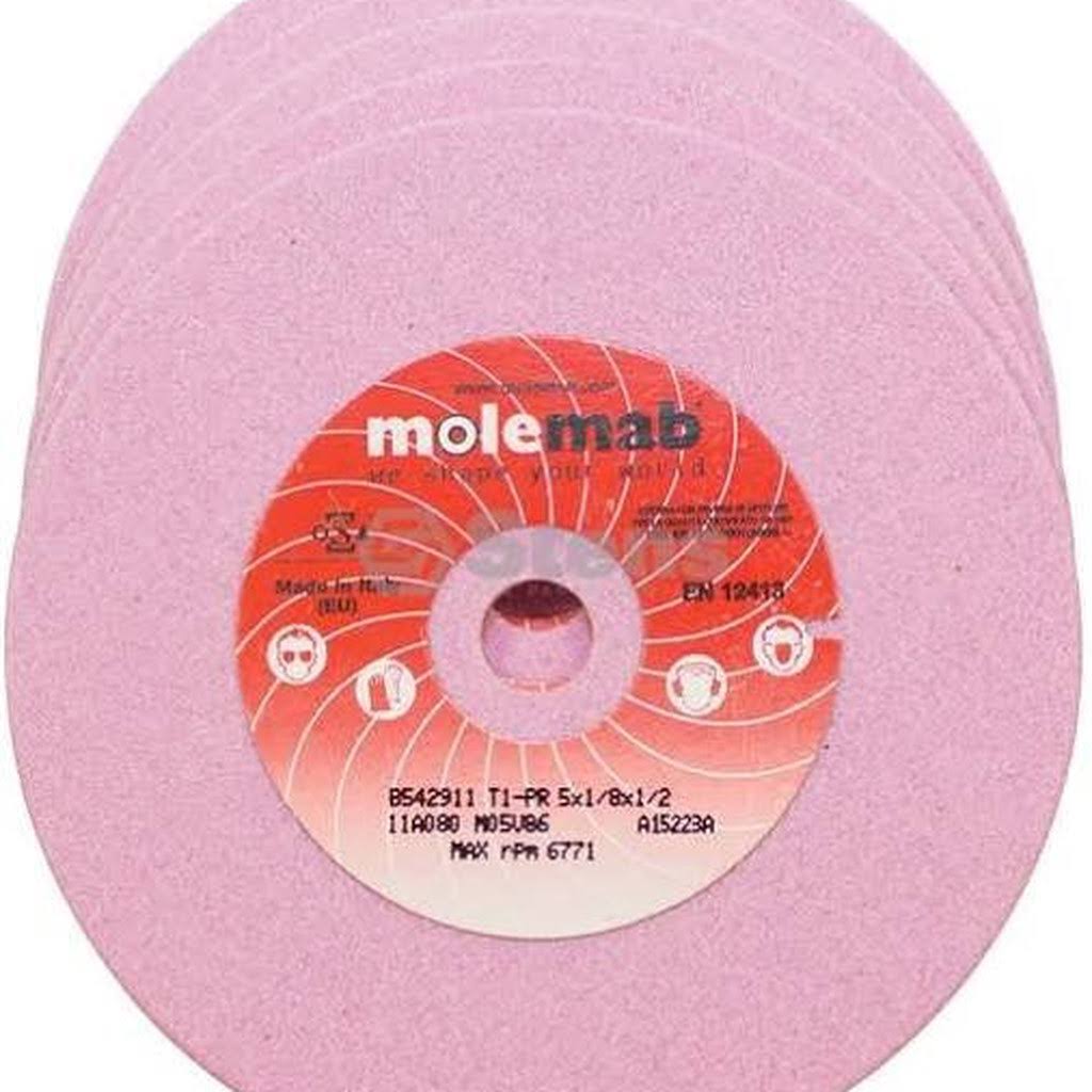 5 in. x 1/8 in. x 1/2 in. Box of 5 Chain Grinding Wheel Q11523