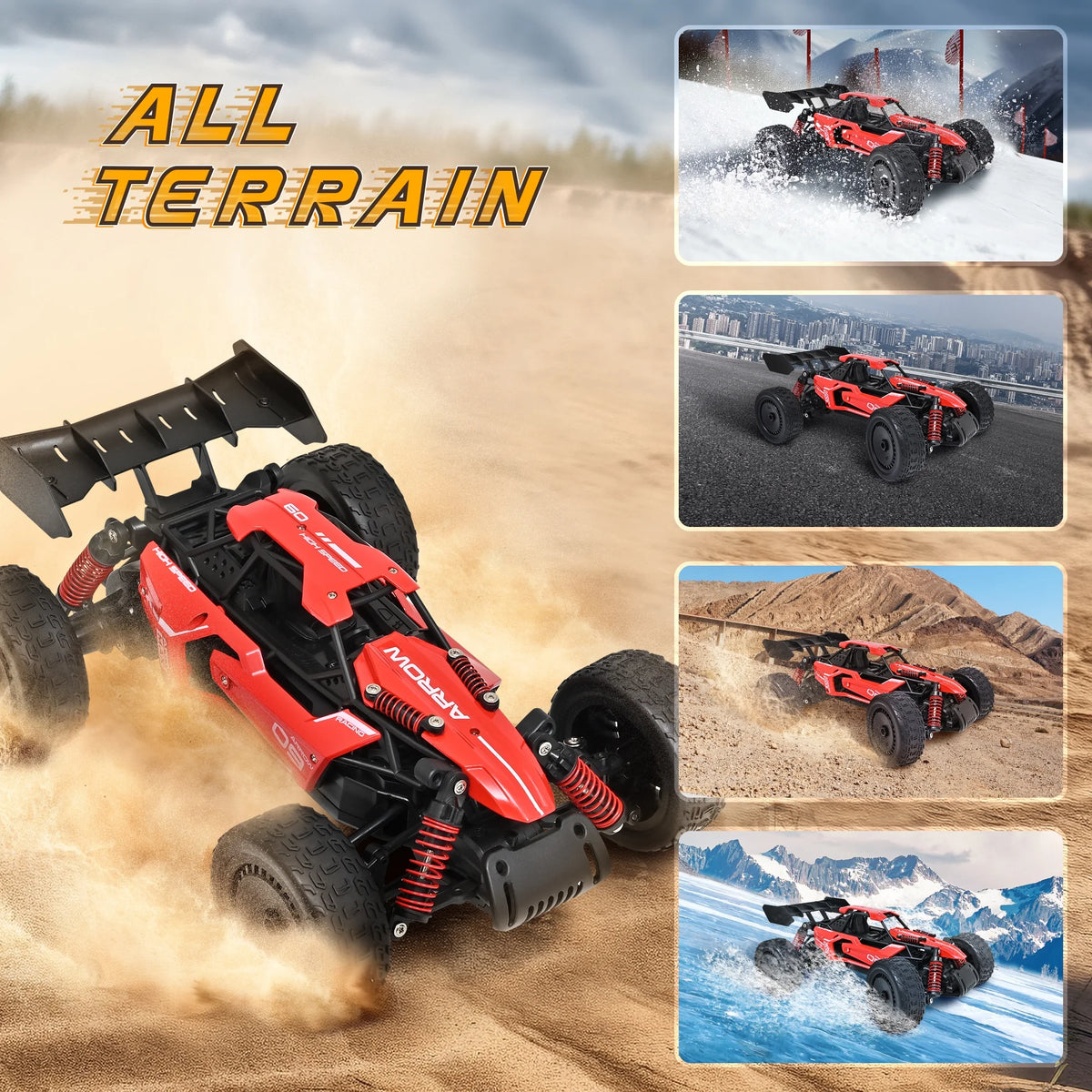 Remote Control Car 1:14 Alloy High Speed RC Racing Car I77801