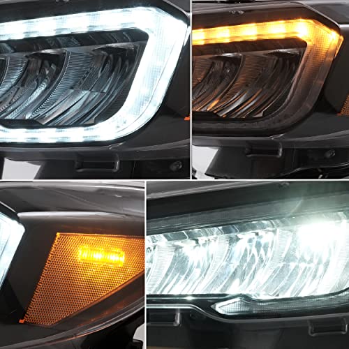 Headlights Assembly with Dynamic DRL Sequential Turn Signal E29913