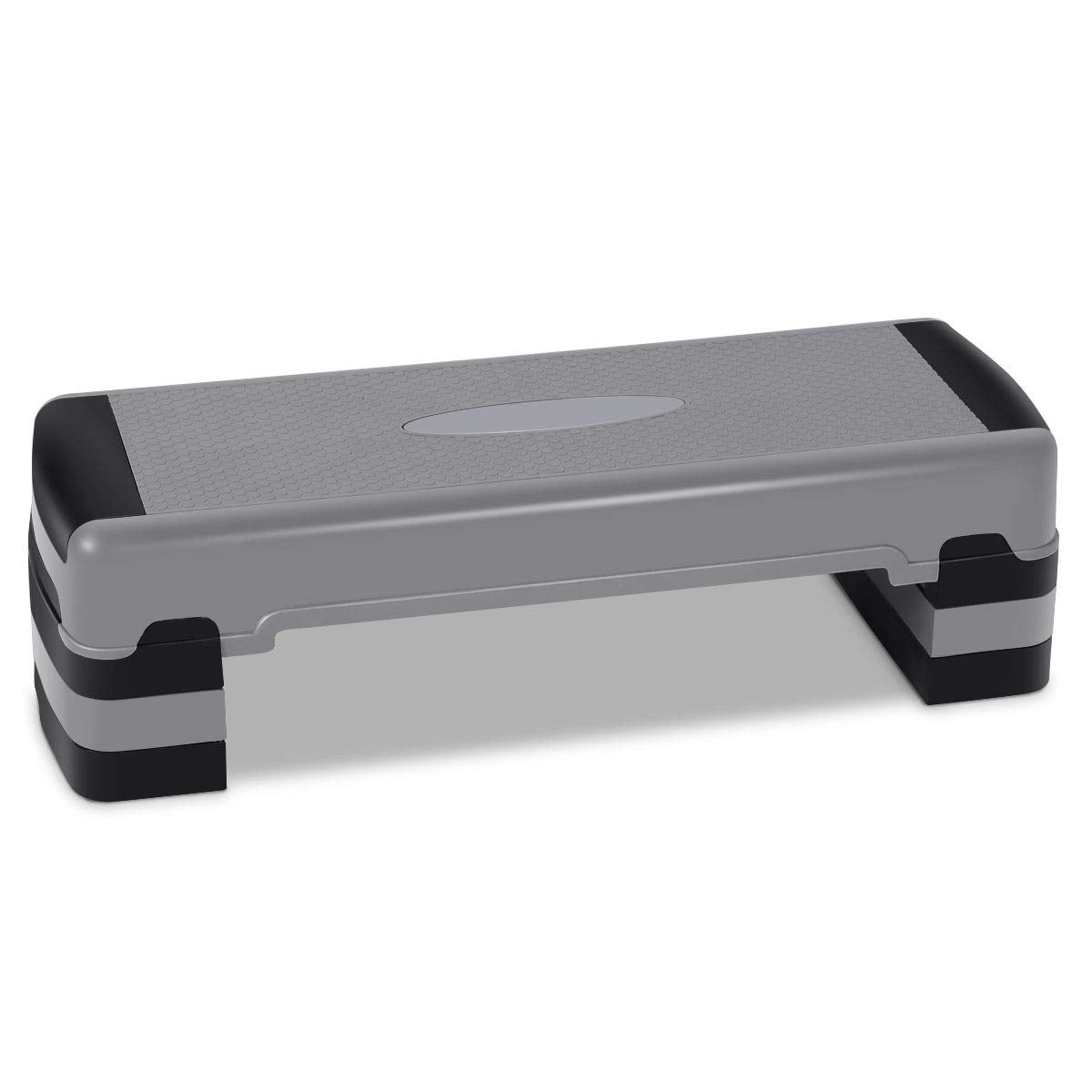 35" Height-Adjustable Non-Slip Aerobic Step Platform N4185