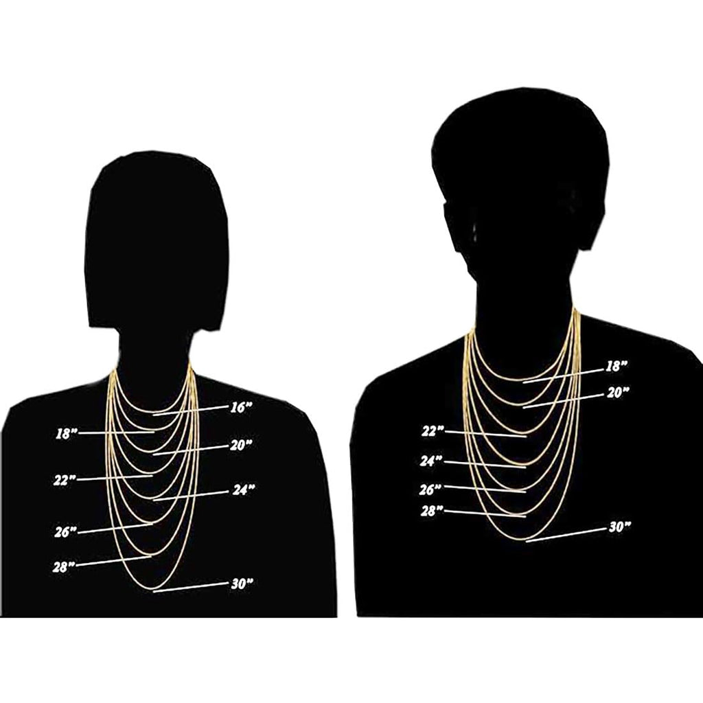 14k Gold Box Chain Necklace with Lobster Claw Clasp G4865
