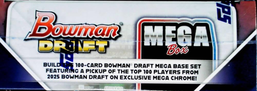 2025 Bowman Draft Baseball Mega Box 35 Cards B151328