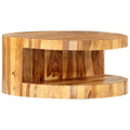 Round Coffee Table Solid Sheesham Wood B133