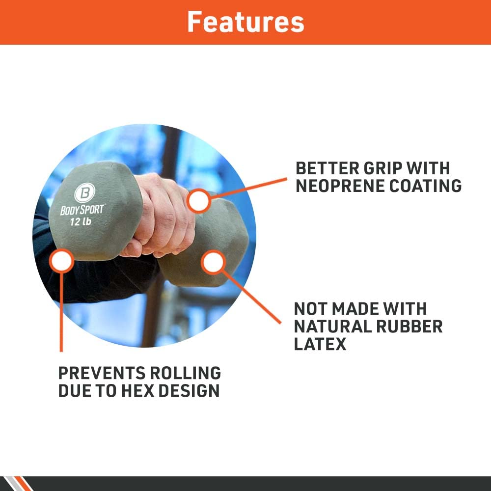 Neoprene Dumbbell K7475