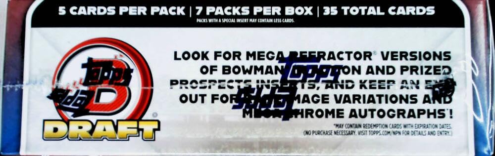 2025 Bowman Draft Baseball Mega Box 35 Cards B151328