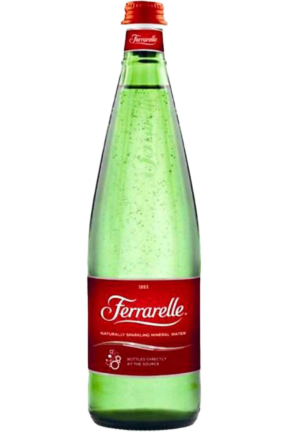 Sparkling Natural Mineral Water 750 mL 6 Glass Bottles L6682