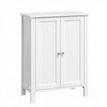 White Free Standing Bathroom Cabinet with Adjustable Shelf L315032
