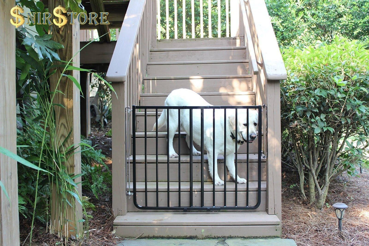 Black Stairway Safety Gate C918354