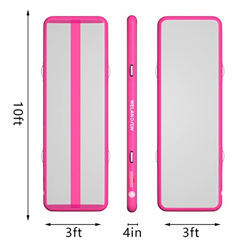 10ft/13ft/16ft/20ft Inflatable Gymnastics Tumbling Mat with Electric Air Pump B170144