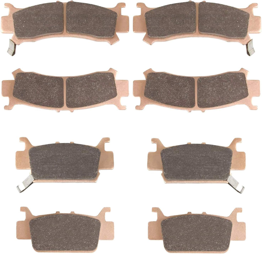 Front and Rear Brake Pads Pack of 2 W67190
