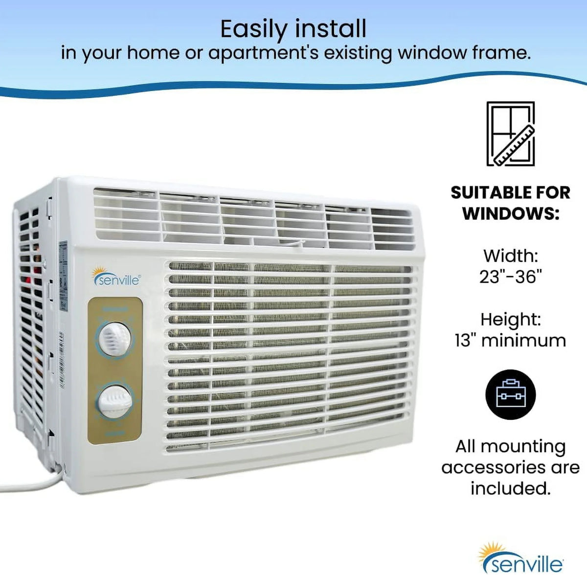 5,000 BTU Window Air Conditioner X2887