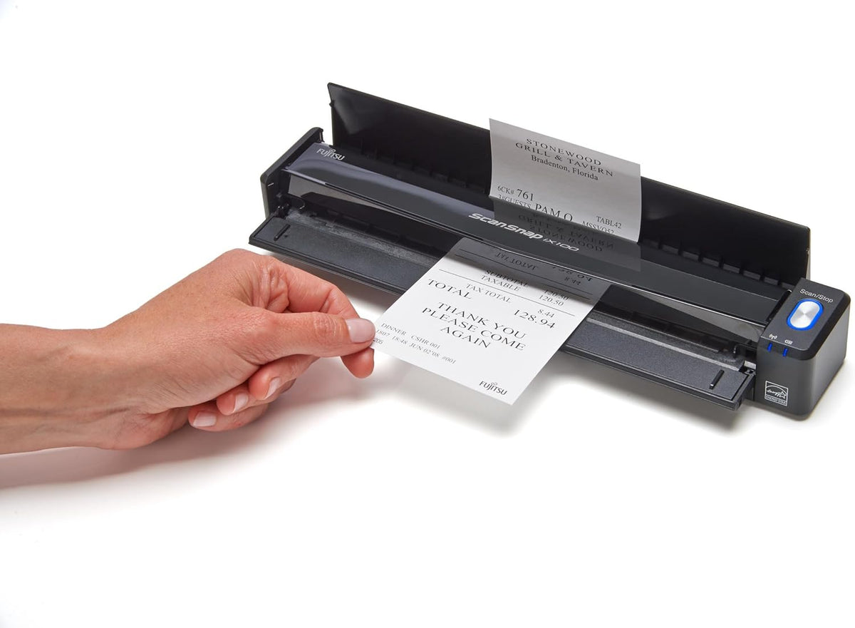 Black Wireless Mobile Portable Scanner J1368
