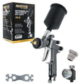 HVLP Touch Up Spray Gun with 1.0mm Tip and Air Pressure Regulator Gauge N66464