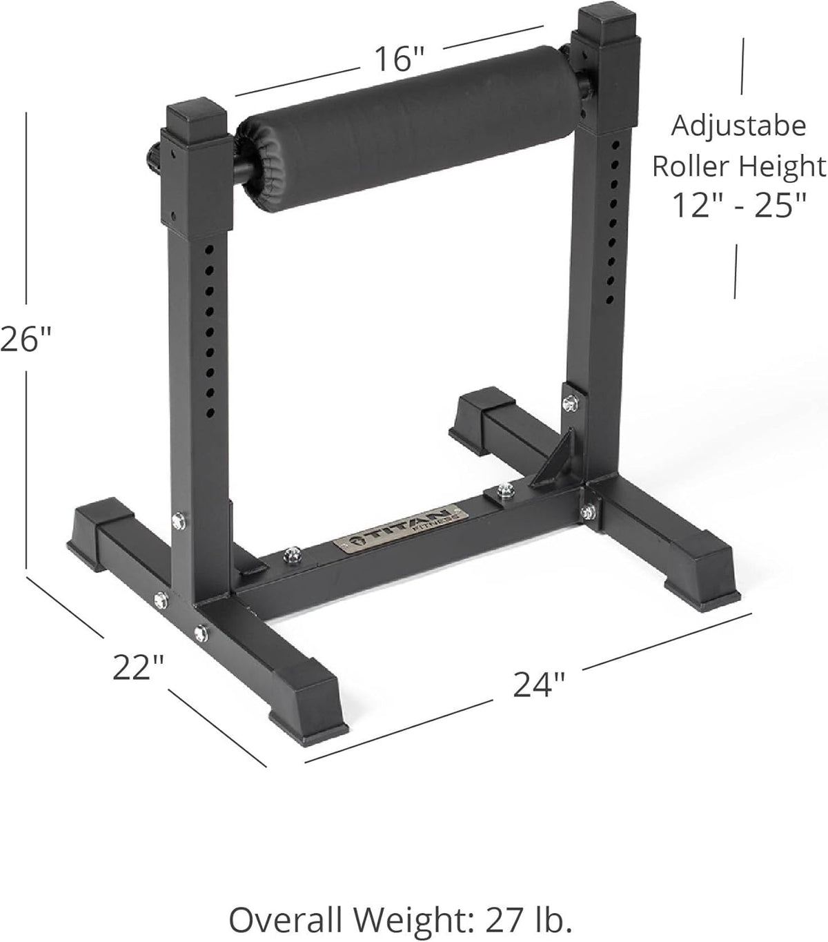 Single Leg Squat Roller Stand-Alone Bulgarian Split Squat Machine I73448