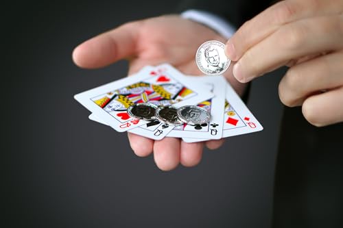 Magic Tricks Set with Magic Cards and Coins X255