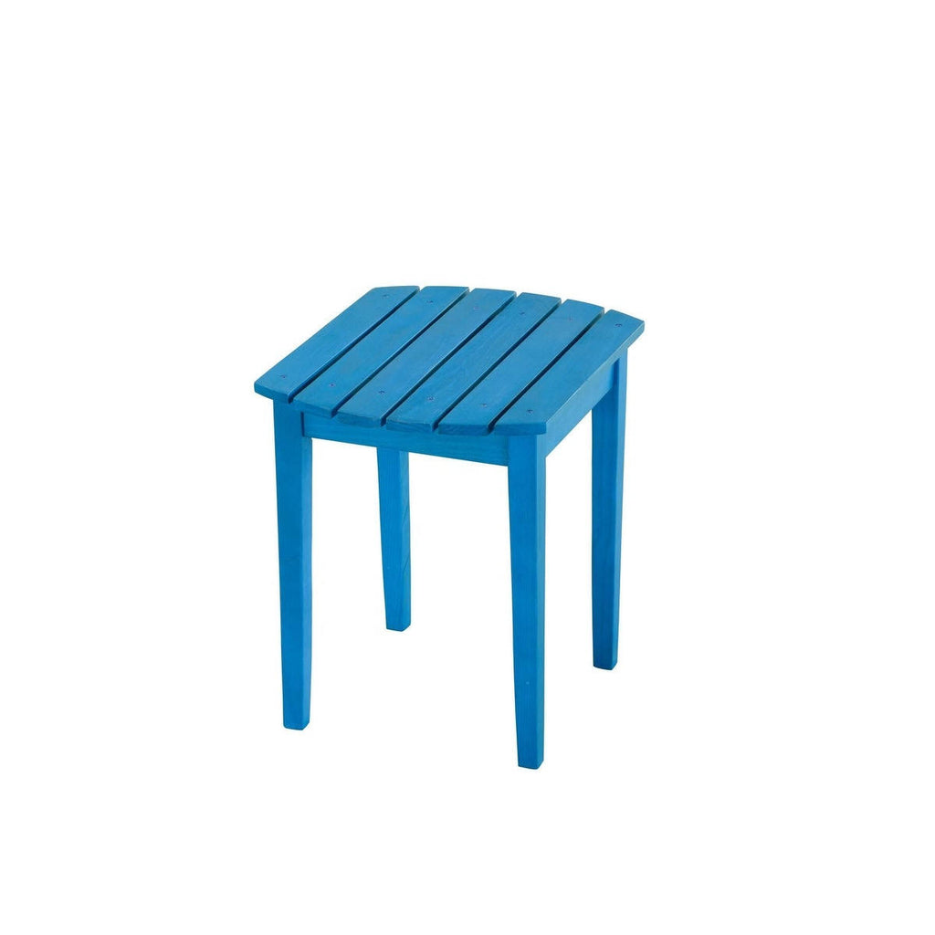 Sky Blue Adirondack Chair Conversation Set of 5 S41332